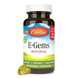 Carlson E-Gems : bouteille et gélules, soutien potentiel au bien-être général.