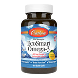 Carlson EcoSmart Omega-3 — bouteille durable, bénéfices potentiels pour le cœur et le cerveau.