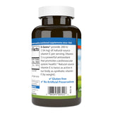 Étiquette Carlson E-Gems montrant vitamine E naturelle de qualité.