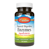 Carlson Enzymes Digestives: bouteille de gélules pour un soutien digestif naturel.