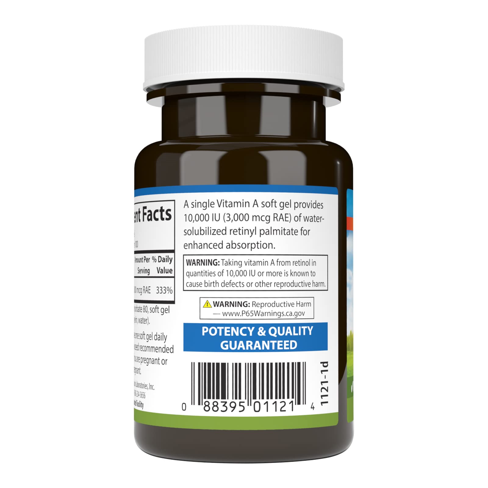 Carlson etiquette produit – etiquette claire avec dosage et informations.