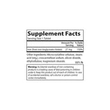 Carlson Fer Bisglycinate, dose quotidienne, format fiable.