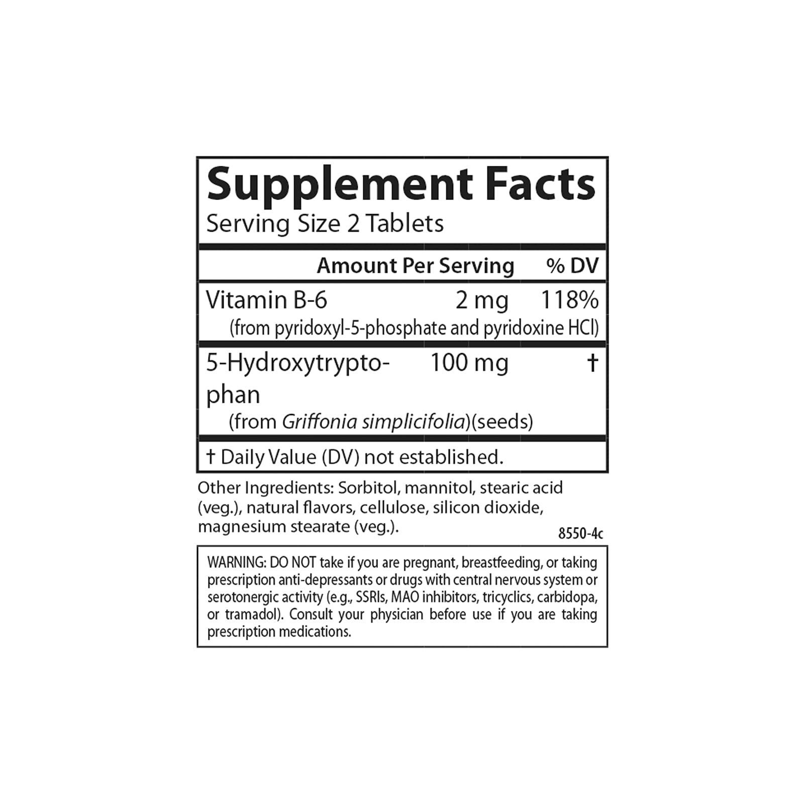 Carlson Healthy Mood vitamine-B6 ajoutée, soutien potentiel au bien-être quotidien