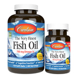 Carlson huile poisson citron, flacon clair, utilisation quotidienne possible