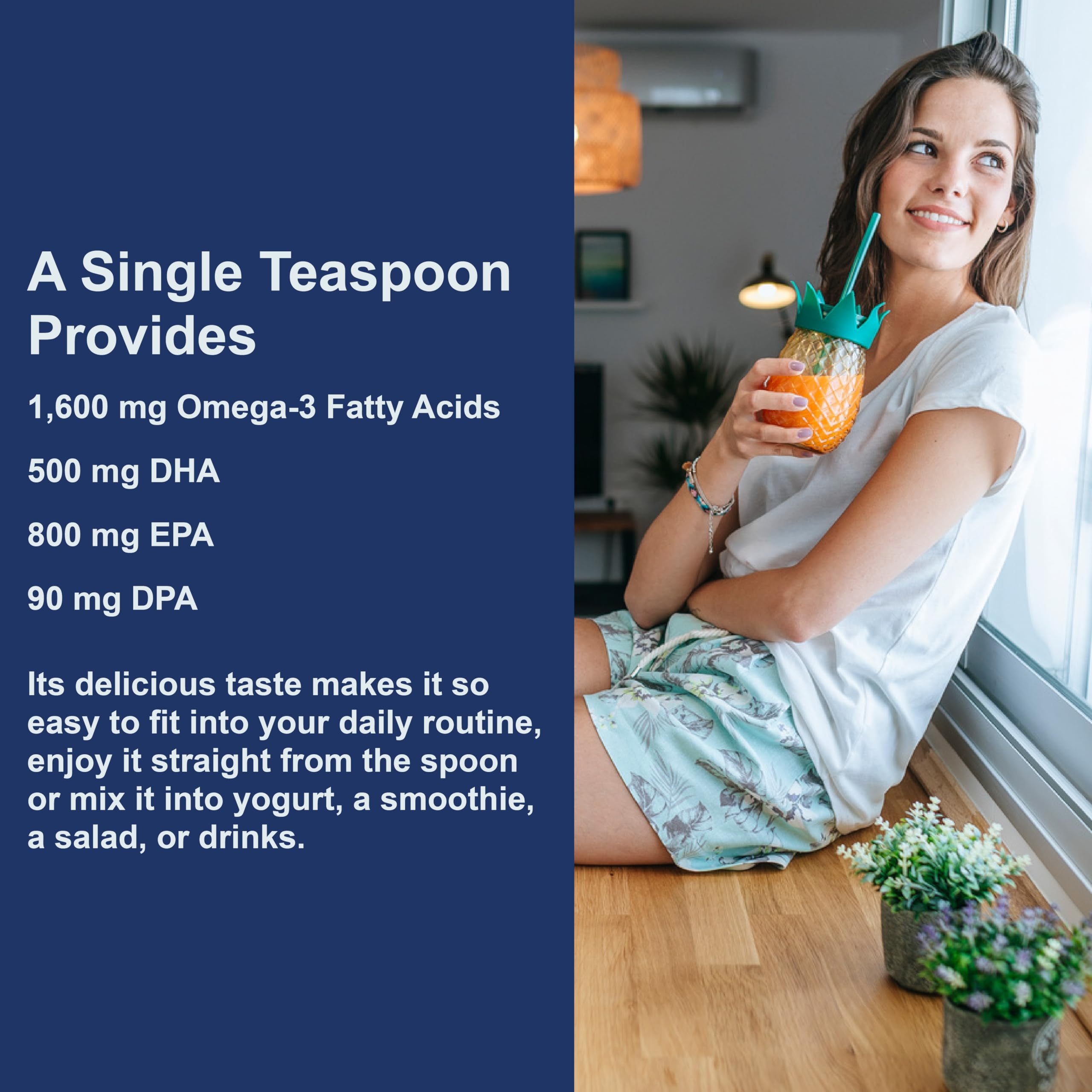 Carlson huile poisson - certifications IFOS et IGEN non-GMO visibles.