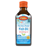 Carlson huile poisson enfant - flacon orange, soutien potentiel a la sante generale