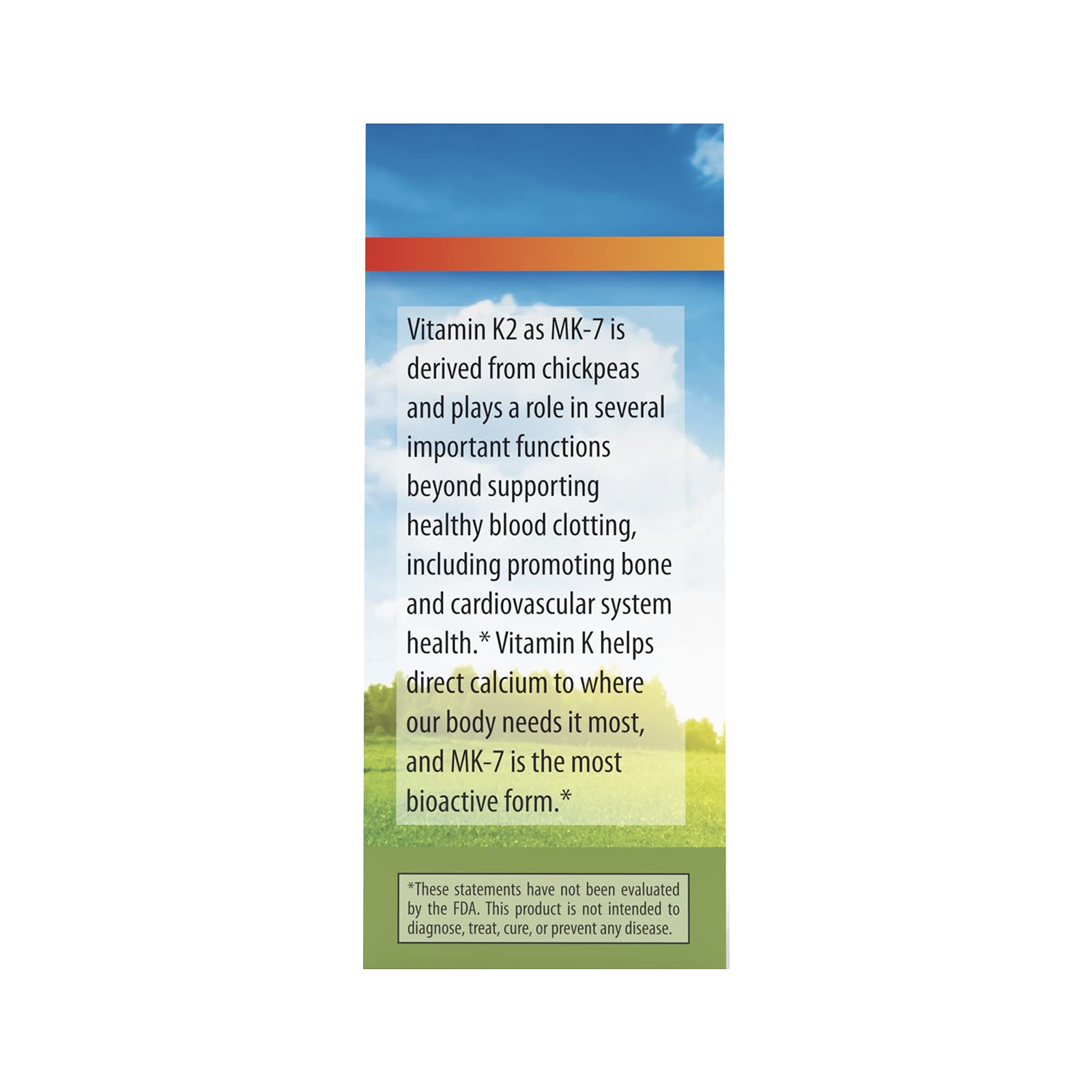 Carlson K2 MK-7 dosage 45 mcg par portion.