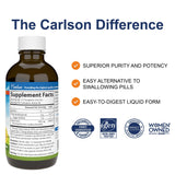 Carlson Labs Vitamine B-6 liquide - pipette doseuse facilitant le dosage quotidien.