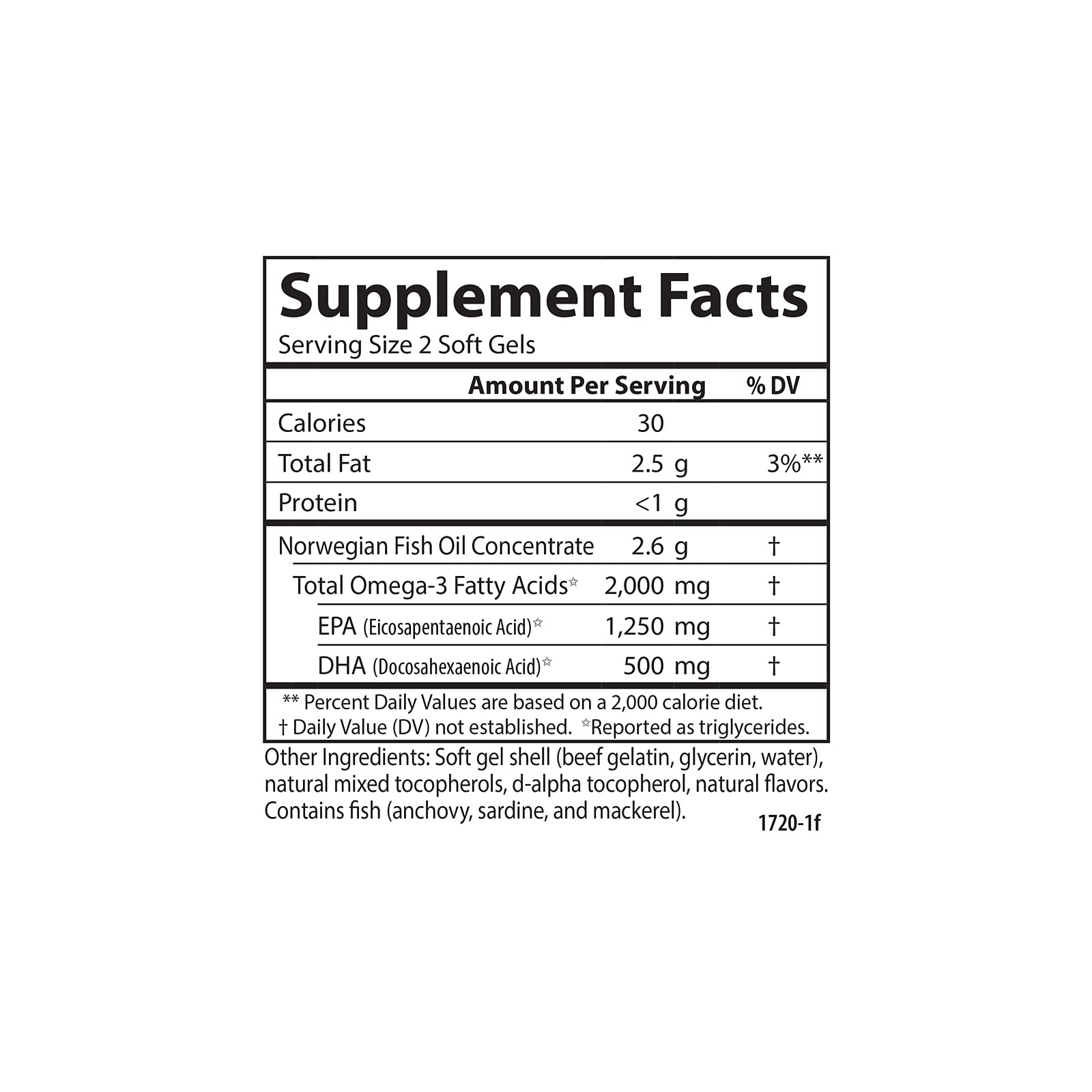 Carlson Maximum Omega 2000 — certifié IFOS et sans OGM, qualité assurée