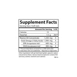 Carlson Maximum Omega Minis - dose 1000 mg, apport oméga-3 important.