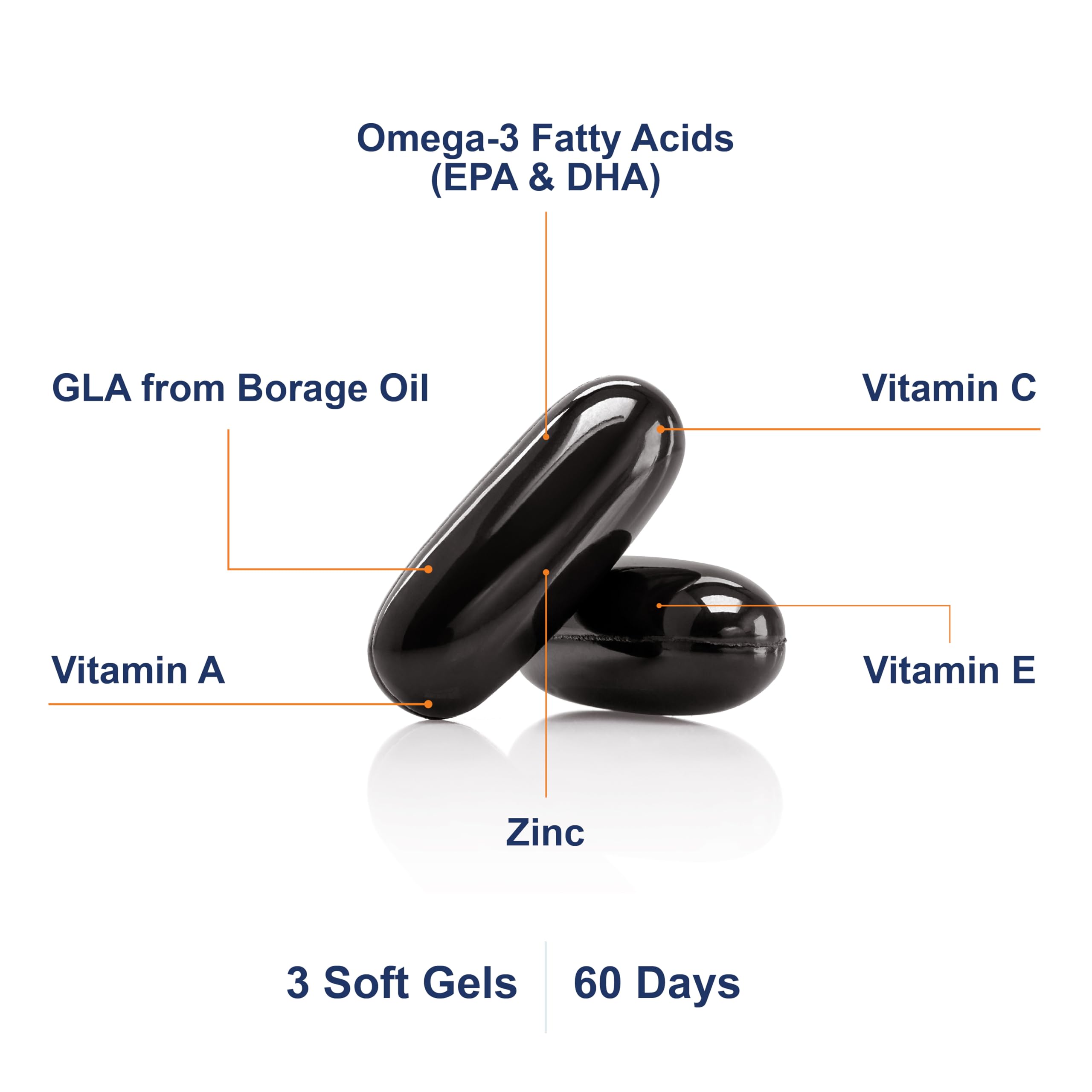 Carlson Moistur-eyes : vitamines A C et E pour l'antioxydant oculaire