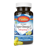 Carlson Super Omega-3 Gems : emballage durable et frais garantis.