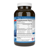 Carlson omega-3 perles avec etiquette visible, promesse de fraîcheur et pureté.