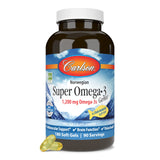 Carlson omega-3 perles haute qualité et pureté garanties.