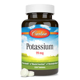 Carlson Potassium, étiquette et emballage, promesse de qualité et fiabilité.