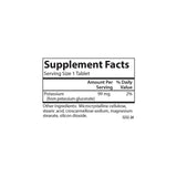 Carlson Potassium 99 mg, tablettes en gros plan, potassium utile pour les fonctions cellulaires.