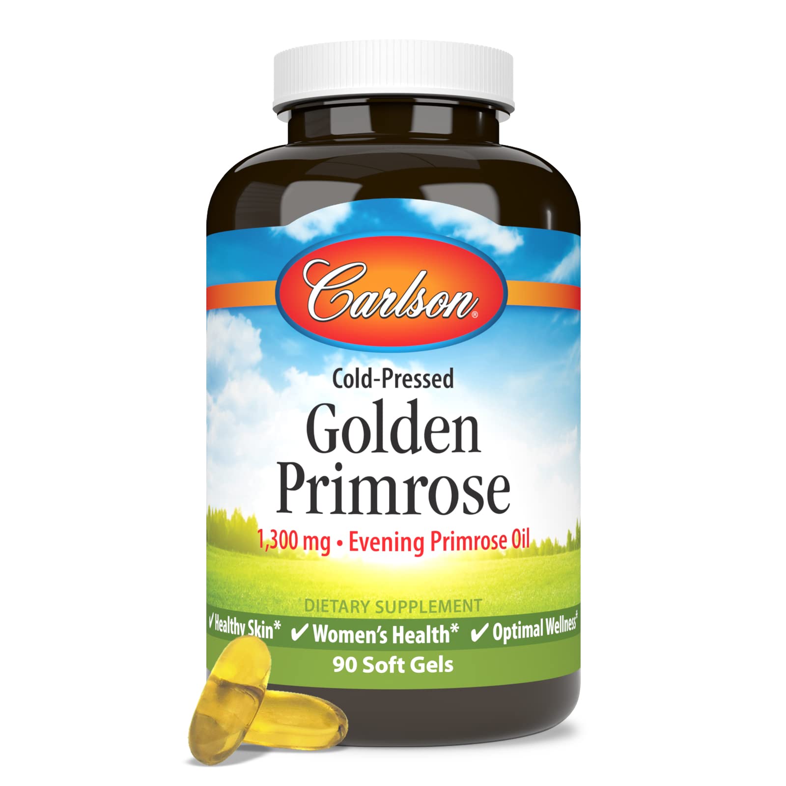 Carlson Golden Primrose, ingrédients, huile pressée à froid et biologique.