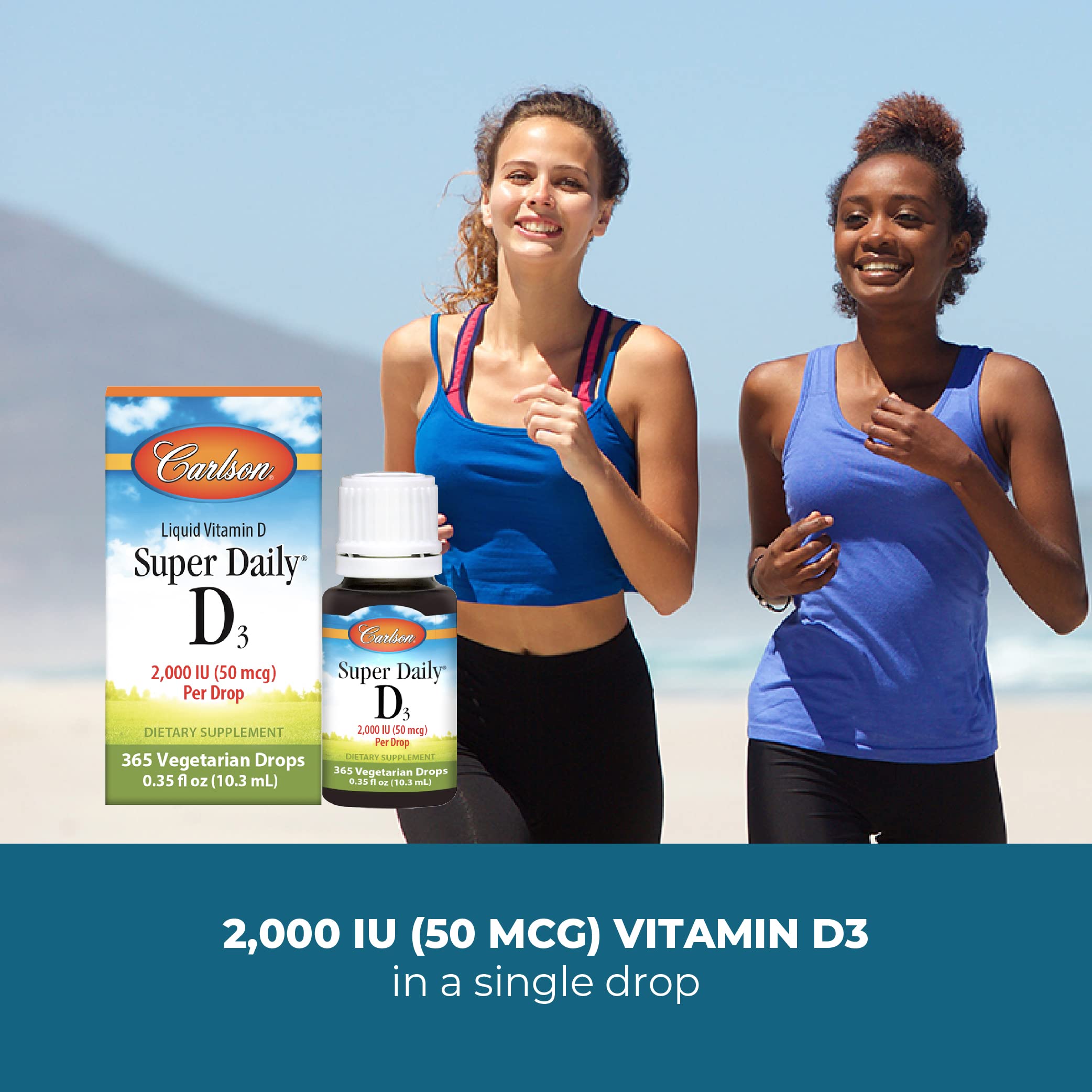 Carlson Super Daily D3 – laboratoire certifié pour la qualité.