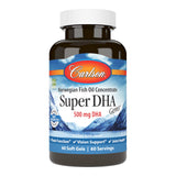 Carlson Super DHA Gems – bouteille visible pour une prise quotidienne pratique.