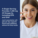 Carlson Super Omega-3 Gems – portionnée pour un apport quotidien pratique.