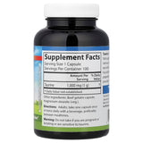 Carlson Taurine, capsules, dose d'un gramme par prise pour le soutien nerveux.