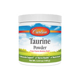 Carlson Taurine Poudre : emballage clair et fiable pour une utilisation facile.