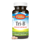Emballage Carlson Tri-B et processus de fabrication non-OGM.