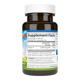 Carlson vitamine A, etiquette sur l'emballage, signe de traçabilité et de qualité.
