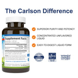 Carlson vitamine A 25000 UI: gélules molles pour l'apport quotidien aux yeux.