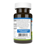 Etiquette Carlson Vitamine A sur l emballage avec information de dosage