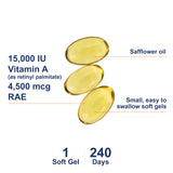 Carlson vitamine A palmitate - etiquette: informations utiles pour la routine beauté et vision.