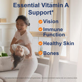 Carlson vitamine A palmitate - gros plan gelule: couleur et texture qui invitent à prendre.