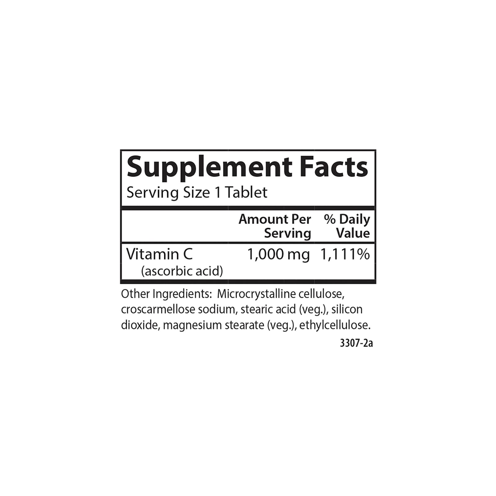 Carlson Vitamine C 1000 mg – comprimé individuel prêt à l'emploi.