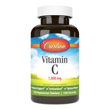 Carlson vitamine C 1000 mg – bouteille pratique pour une supplémentation quotidienne.