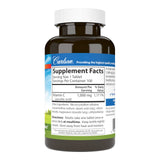Carlson vitamine C 1000 mg – étiquette lisible pour vérifier les ingrédients.