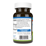 Carlson Vitamine D3, étiquette dosage 1000 UI, facilité d'utilisation.