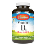 Carlson D3 gelules: absorption optimale pour des os solides.