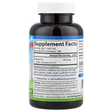 Carlson Vitamine K2-7 étiquette: informations claires et posologie recommandée.