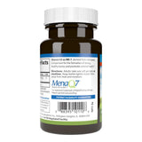 Carlson vitamine K2 MK7, étiquette lisible indiquant dose et informations de qualité.