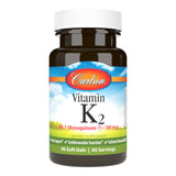 Carlson vitamine-k2-mk7 gelule 180mcg pour soutien potentiel des os.