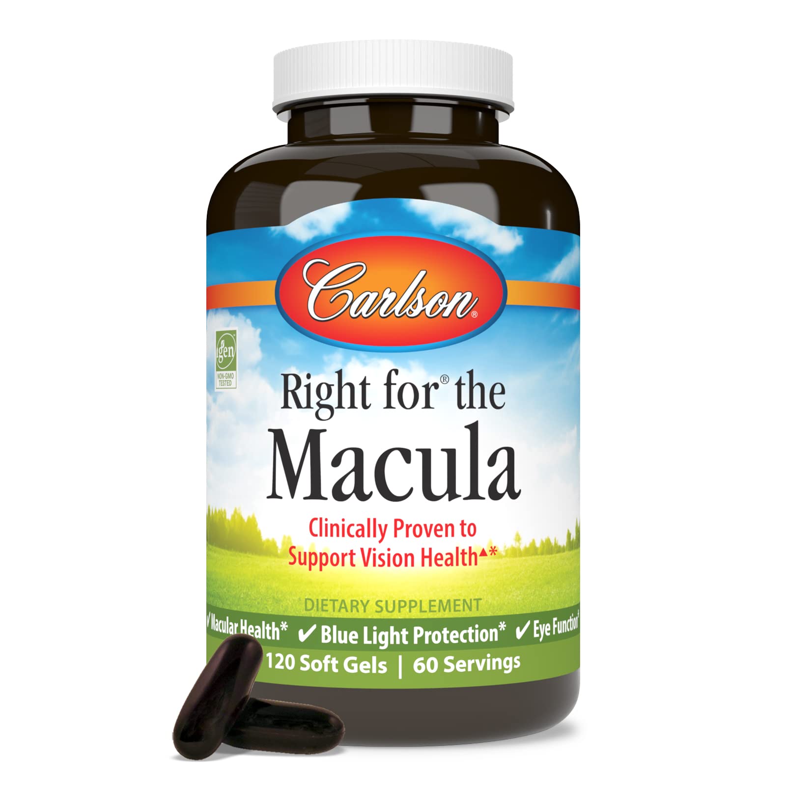 Carlson Zéaxanthine 4 mg – antioxydants pour la fonction oculaire.