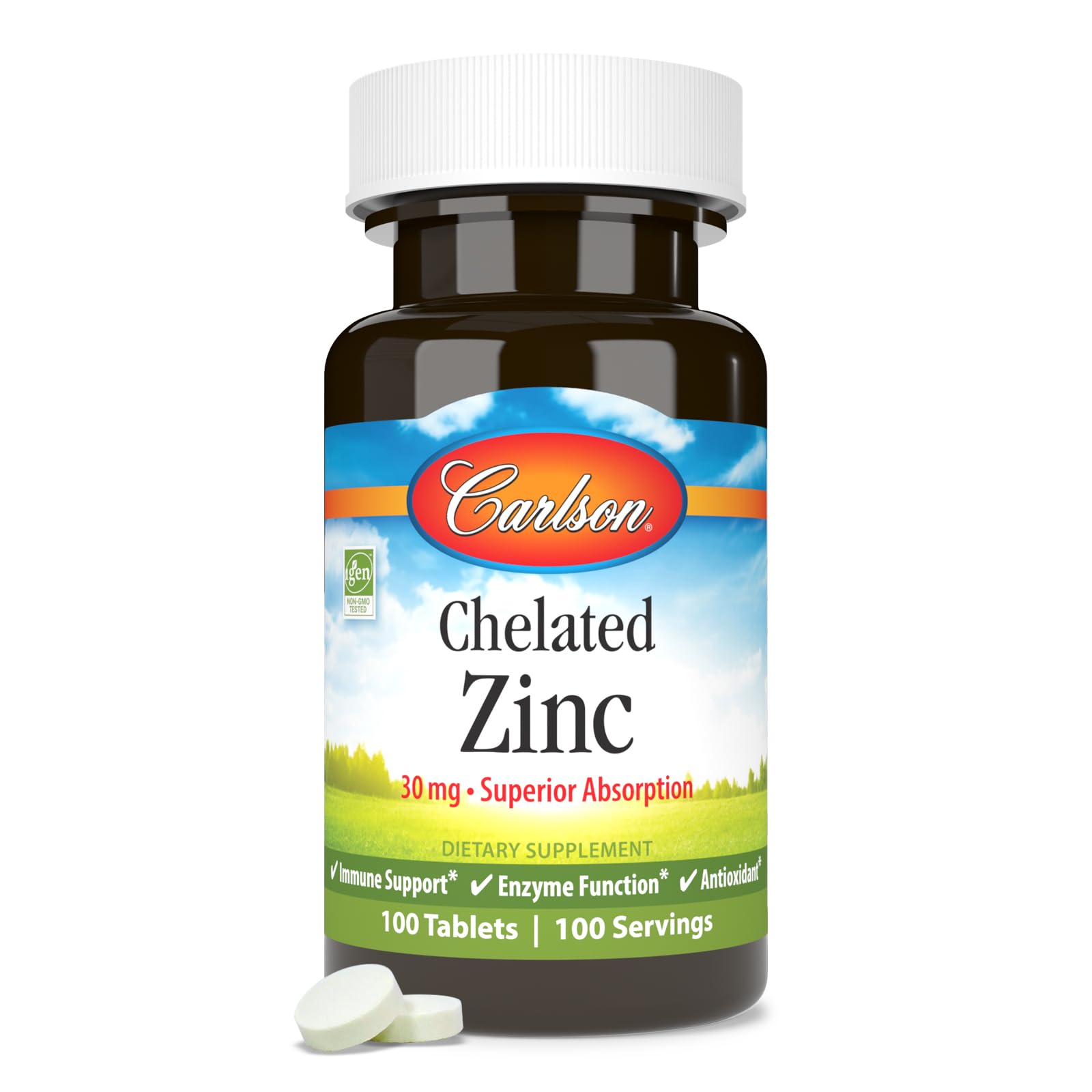 Carlson zinc chelate boite: emballage pratique à la maison.