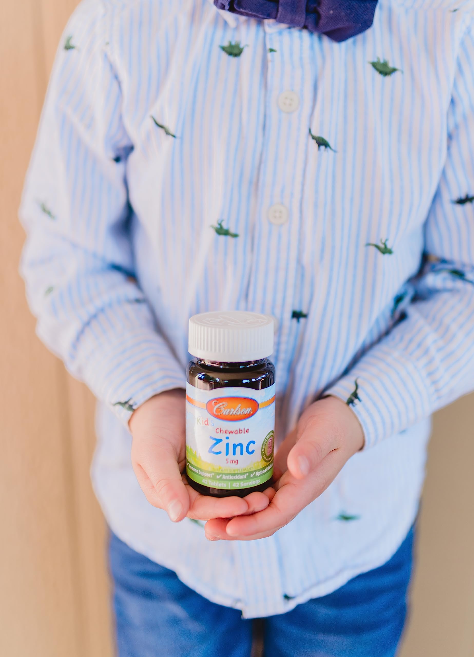 Carlson zinc enfant emballage bouteille, format pratique à emporter