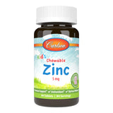 Carlson zinc enfant gommes forme animale, goût fruits mélangés, pratique et agréable