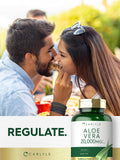 Carlyle gelules molles Aloe Vera — sans gluten et sans allergènes.