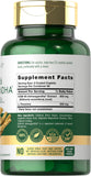 Caplets Carlyle Ashwagandha en gros plan, dosage clairement indiqué.