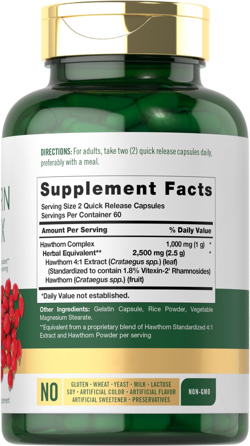 Extrait-poudre Carlyle Aubépine : extrait concentré pour une routine santé.