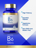 Carlyle B6 100 mg — comprimés 250 pièces, format pratique pour usage quotidien.