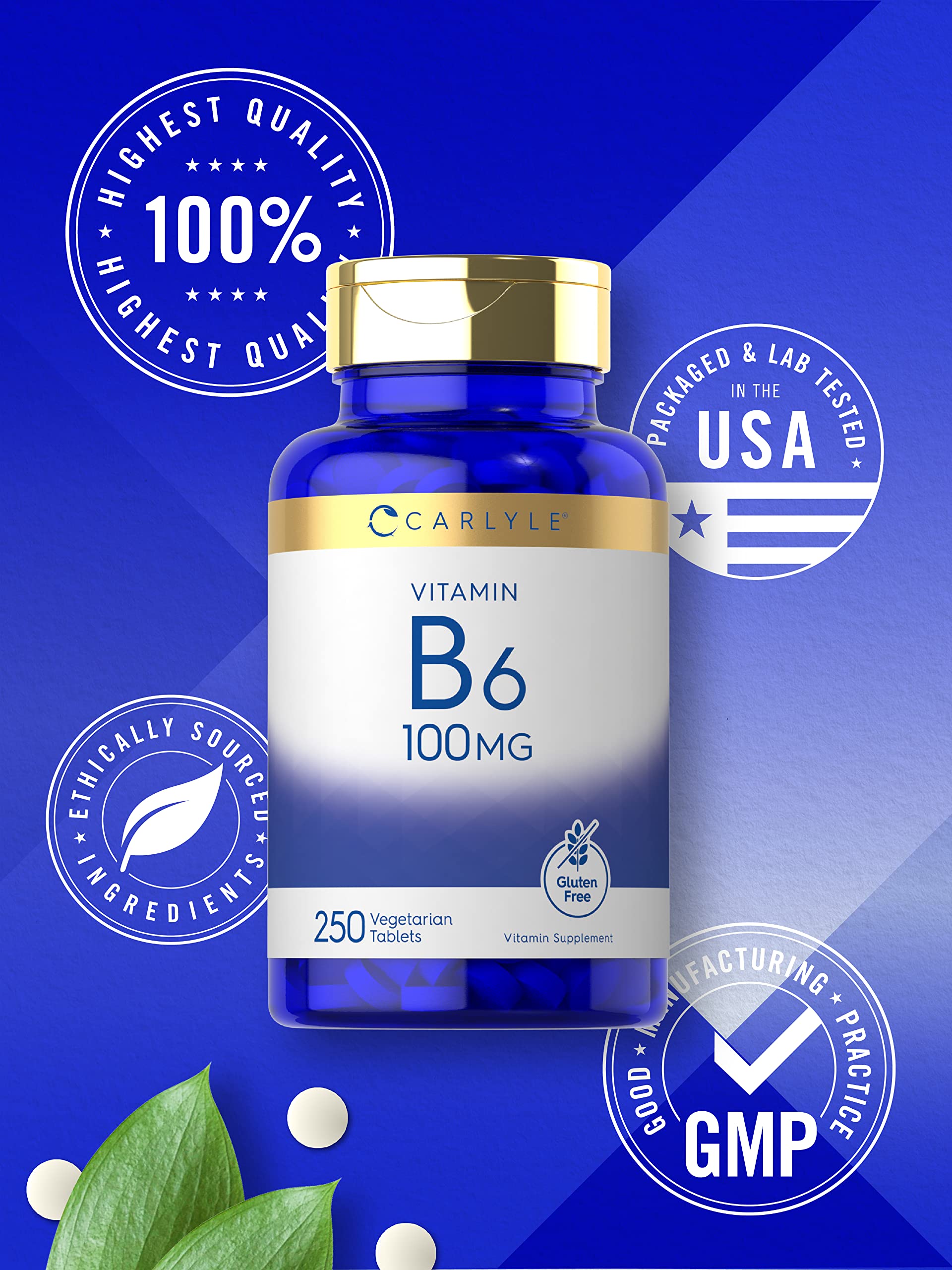 Carlyle B6 100 mg — formule végétarienne adaptée à un mode de vie.