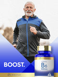 Carlyle B6 100 mg — laboratoire et contrôle qualité visibles pour la pureté.